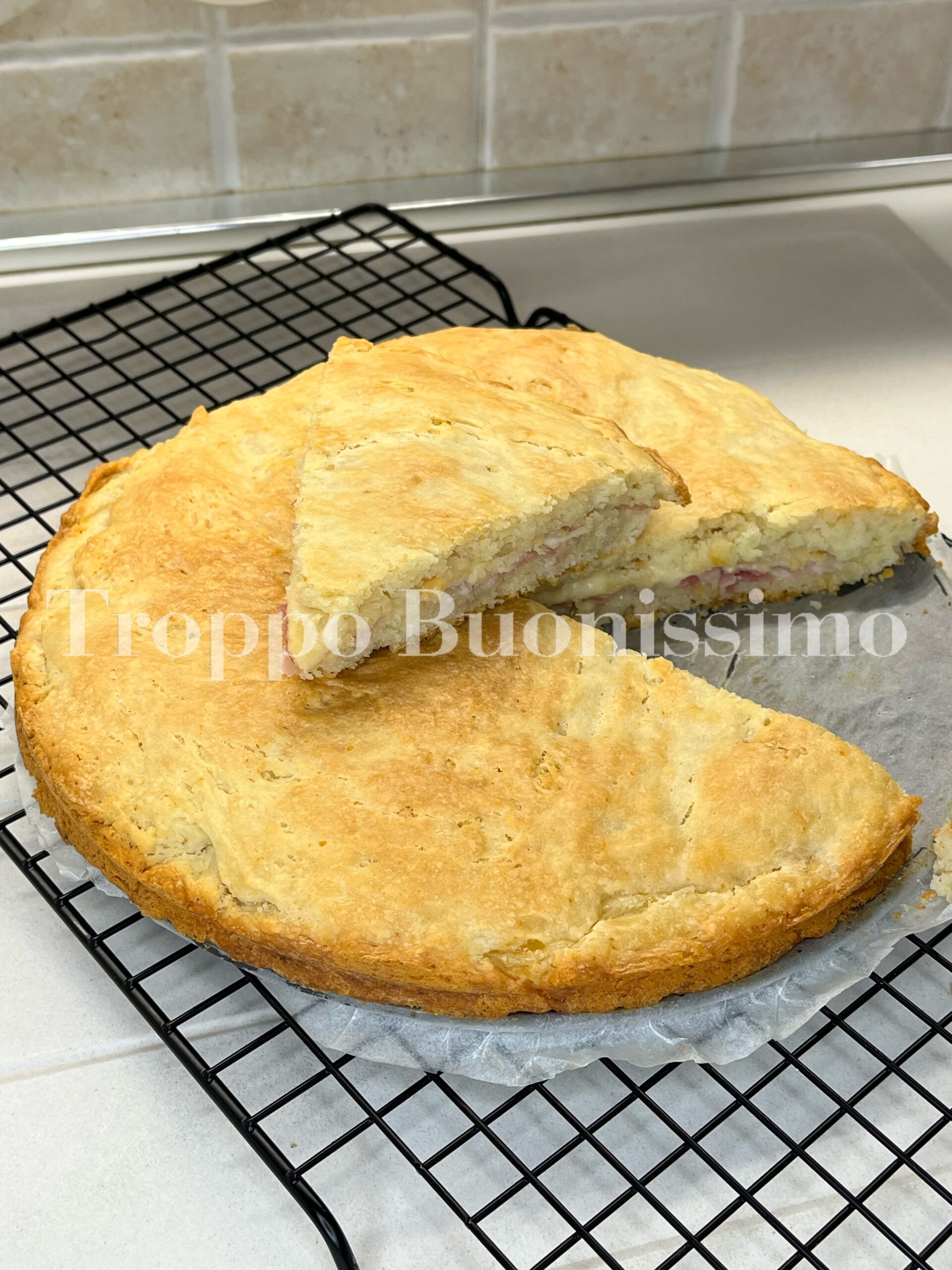 Focaccia rápida recheada