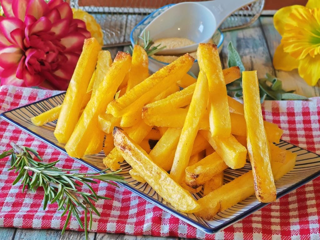 Palitos de Polenta na fritadeira a ar