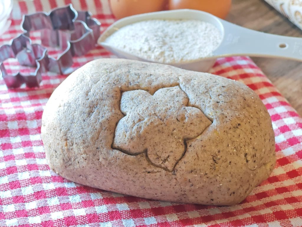Massa de torta de trigo sarraceno