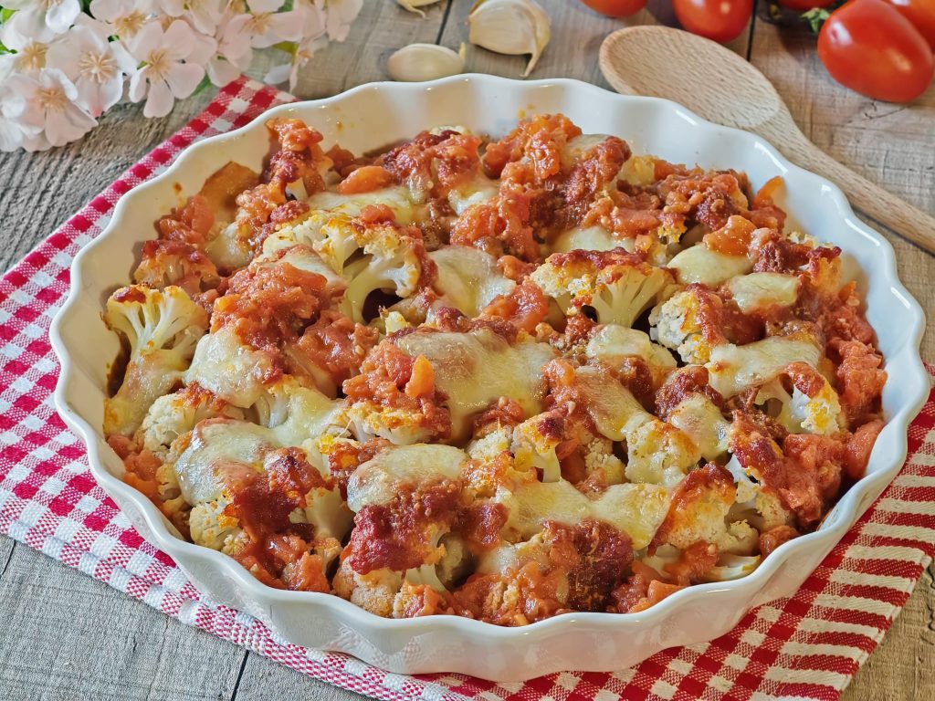 Couve-flor à pizzaiola