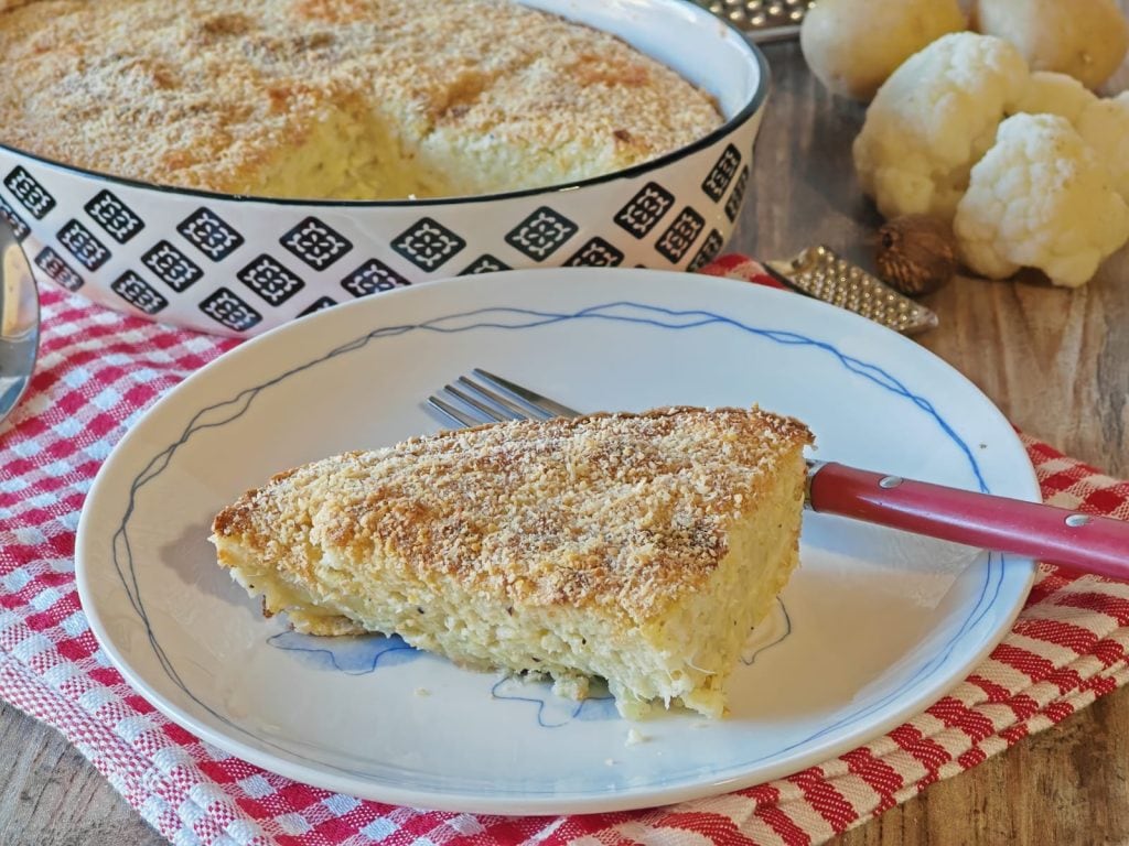 Gratinado de couve-flor cremoso
