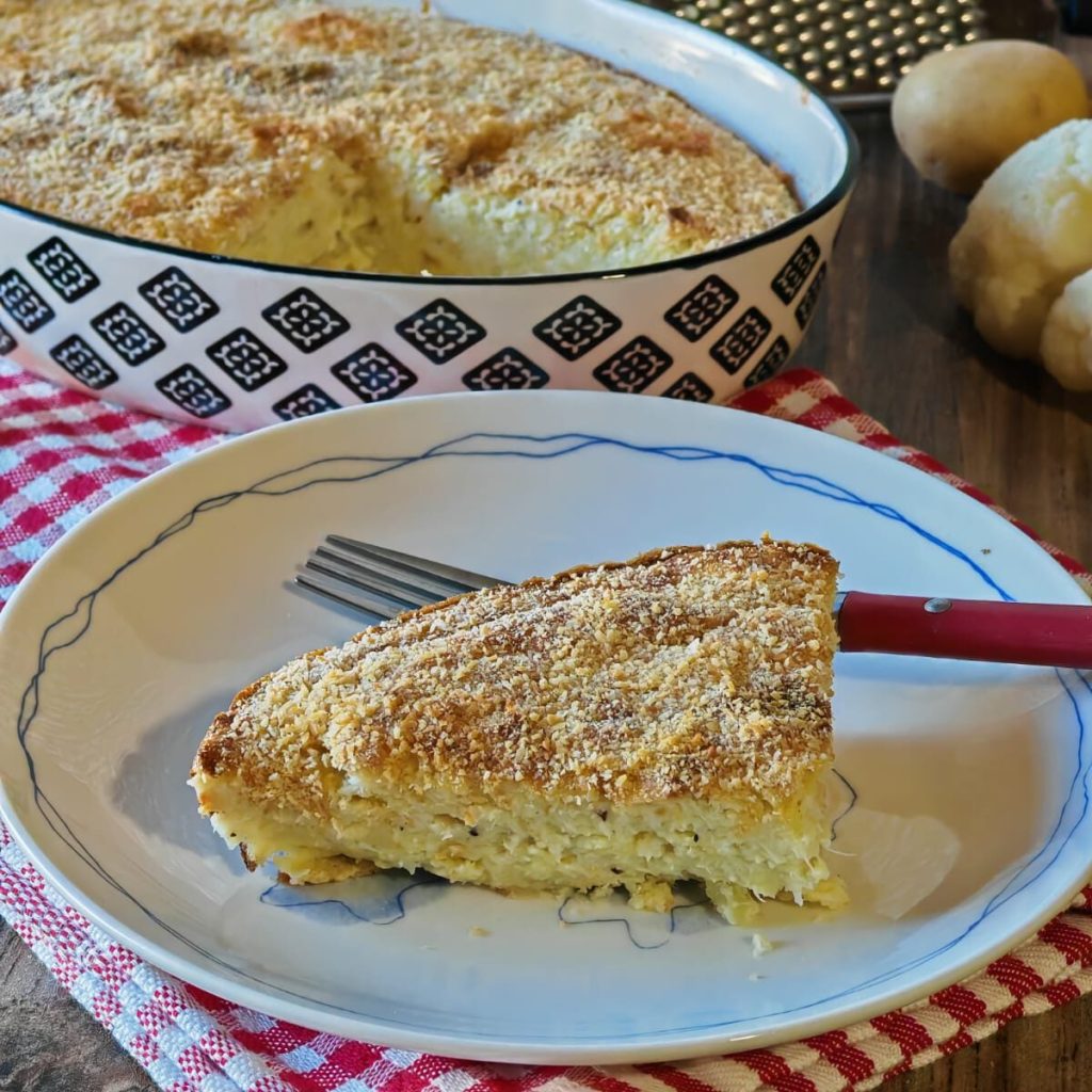 Gratinado de couve-flor cremoso