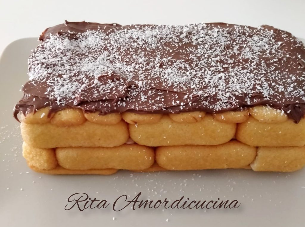 A torta de Pavesini sem forno