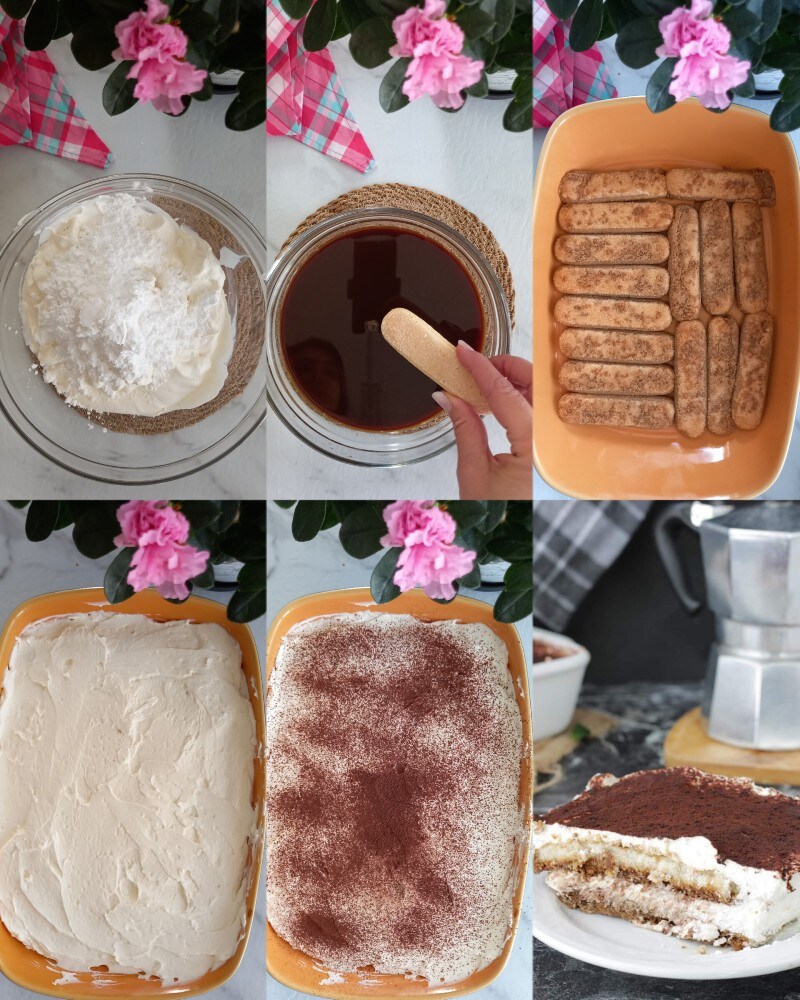 Tiramisù sem ovos