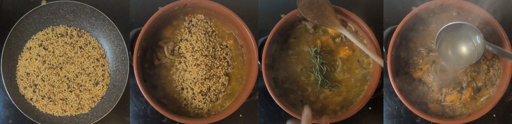 Vídeo Receita: Sopa Cremosa de Fregola e Abóbora - Simples e Nutritiva