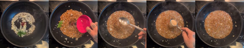 Cotechino em crosta com lentilhas agridoce