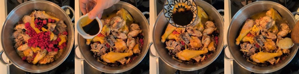 Capão com frutas do bosque uma explosão de sabores inesperada