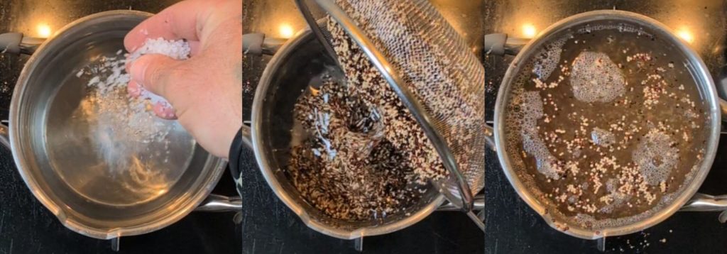 Salada de Quinoa com Legumes Grelhados e Tofu Marinado