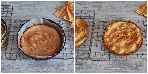 massa choux recém-assada