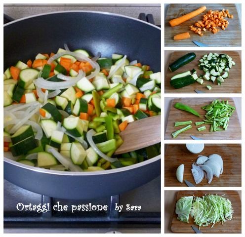 Legumes salteados com molho de soja - Ortaggi passione