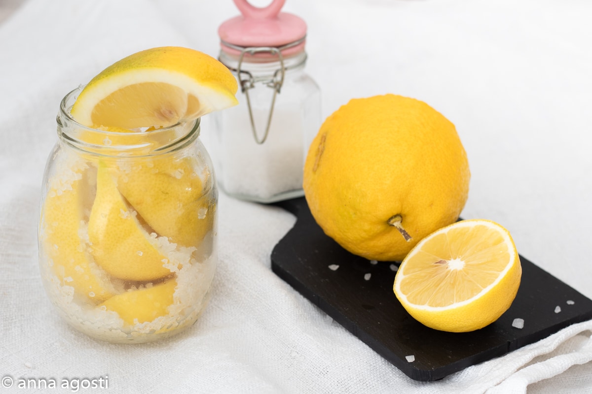 Limões ao Sal fermentados ou Confit