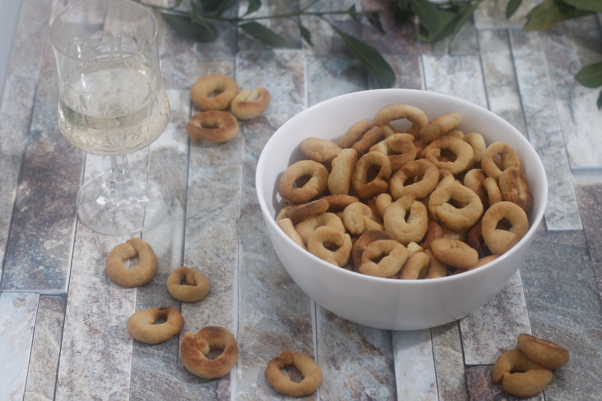 TARALLI AO VINHO BRANCO