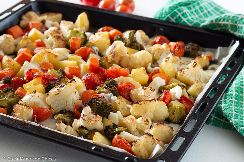 MIX DE LEGUMES ASSADOS receita de acompanhamento para carne e peixe