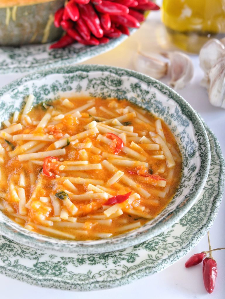Macarrão com abóbora (à napolitana)