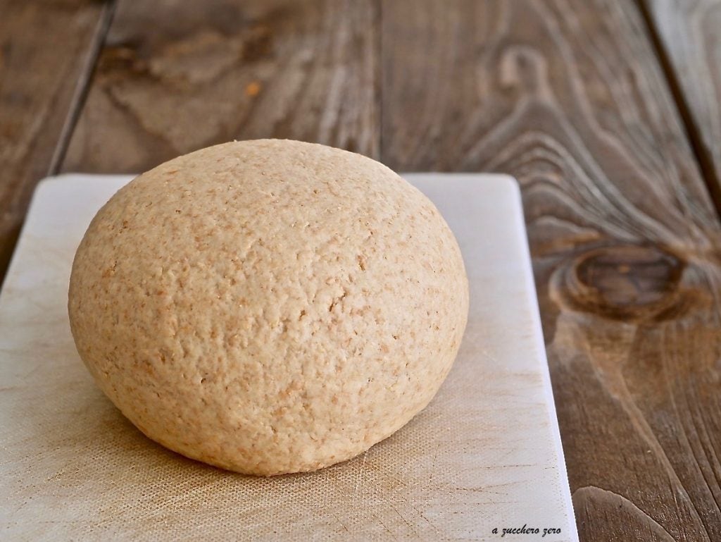 Massa para pizza integral fermentada por 24 horas