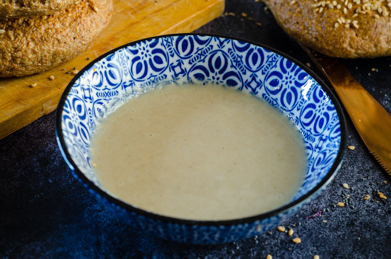 Molho de tahine, receita para fazer em casa com apenas 2 ingredientes