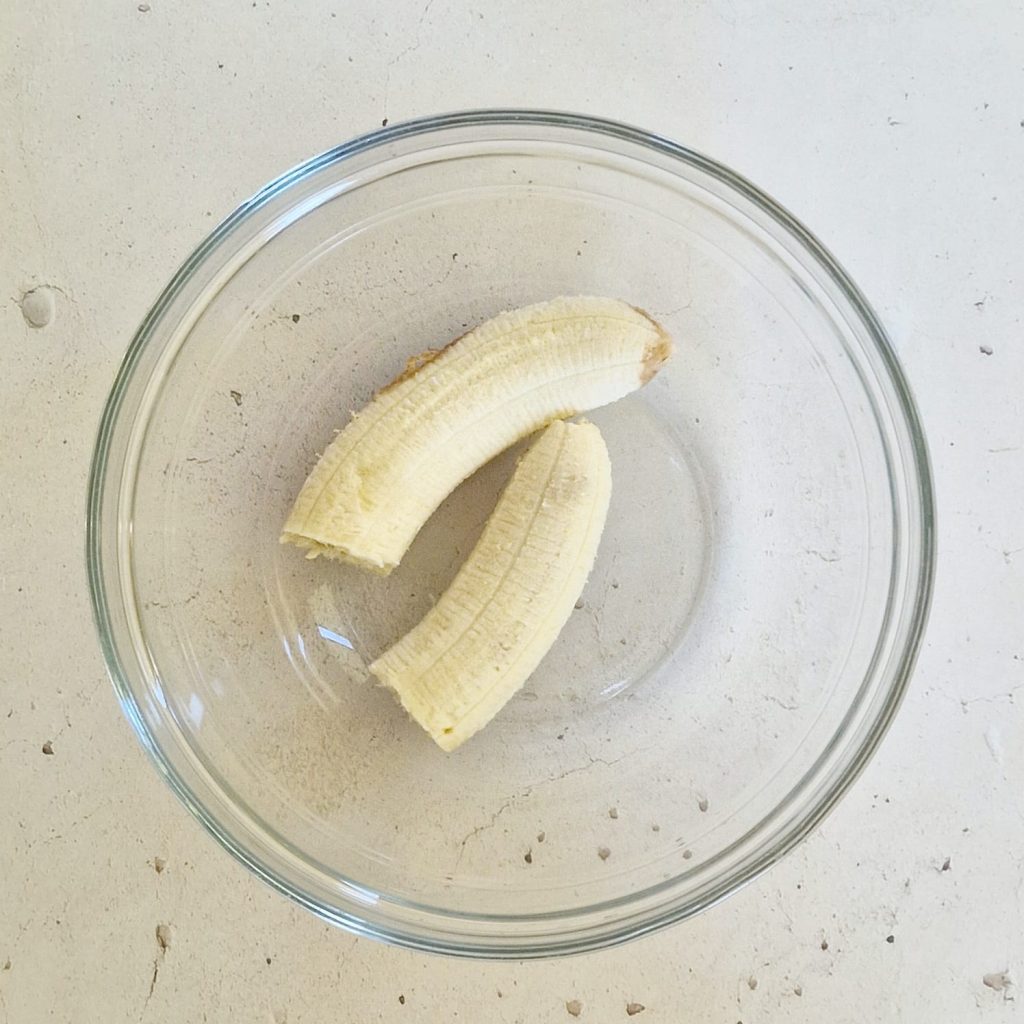 Muffin de banana e chocolate