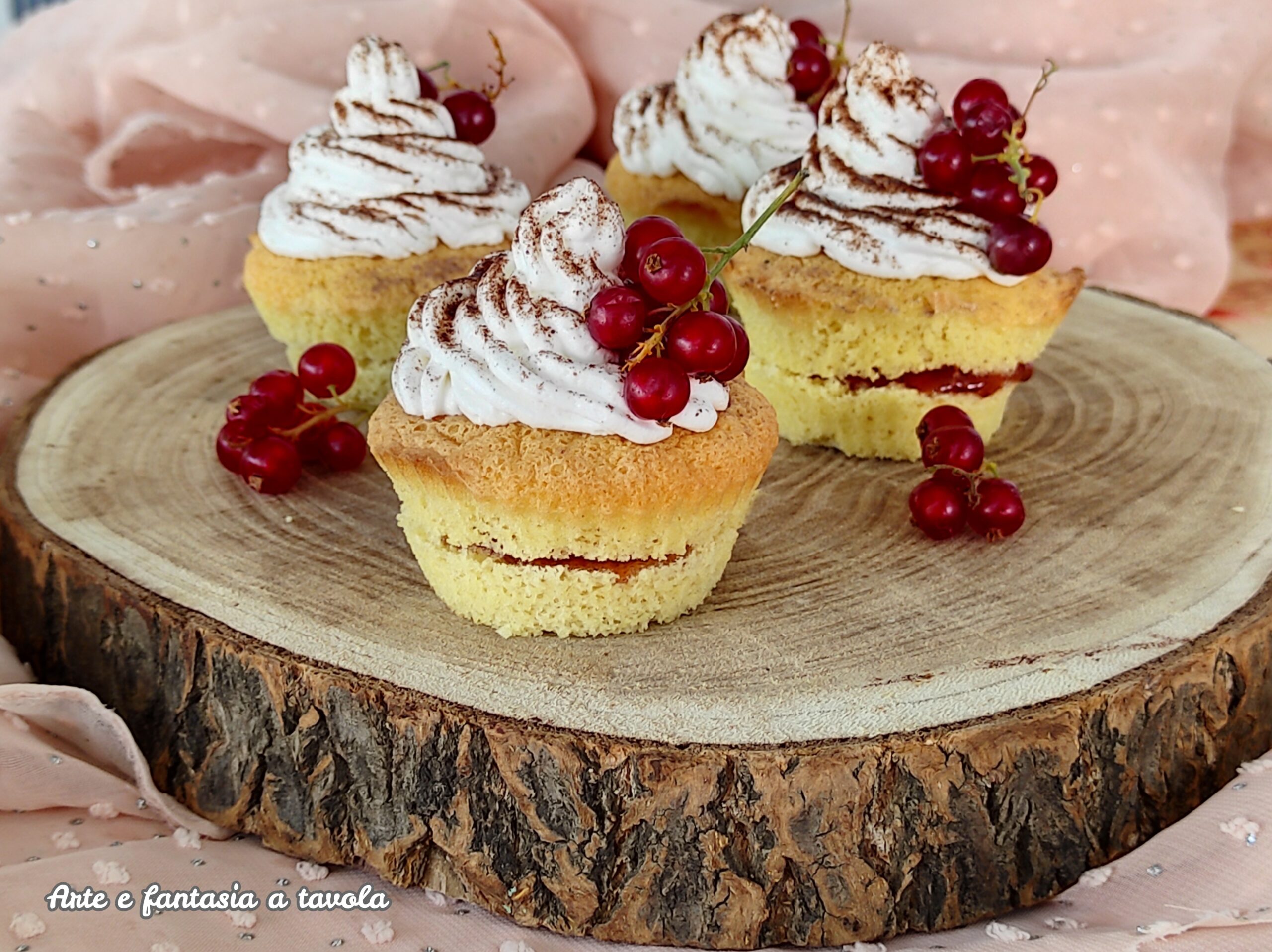 Muffin de pão de ló