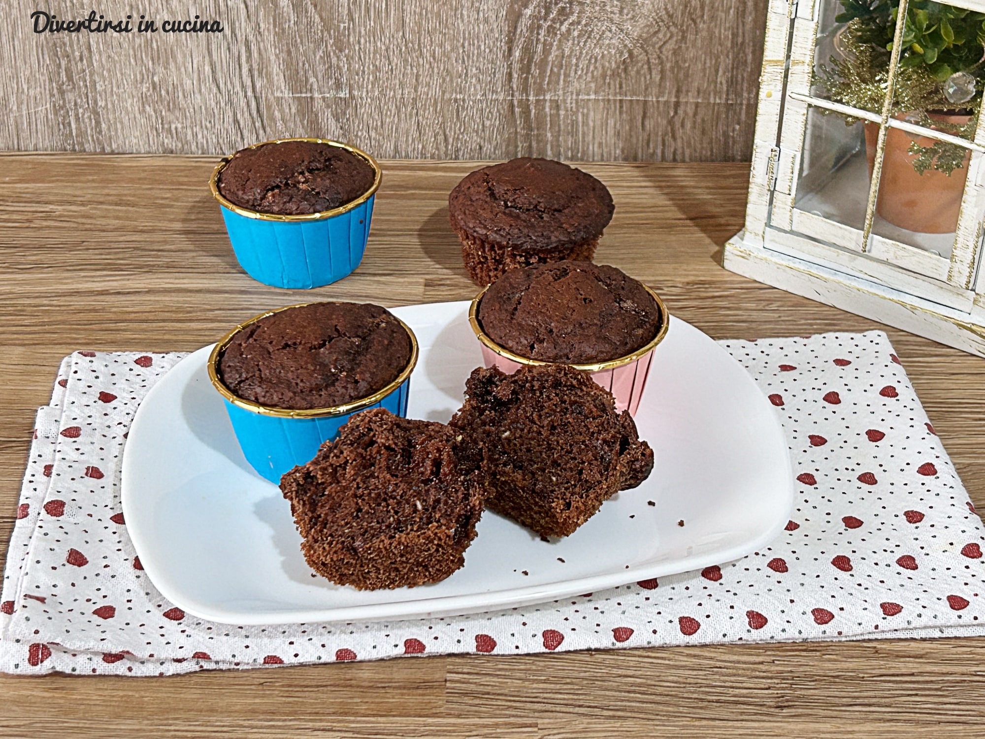 Muffin sem adição de açúcares