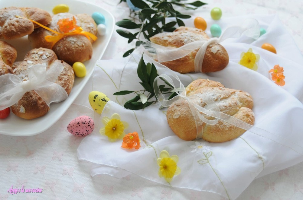 Colombine de pan brioche sem forminhas