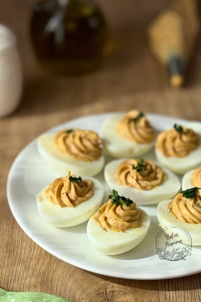 Ovos Recheados com Atum para a Páscoa