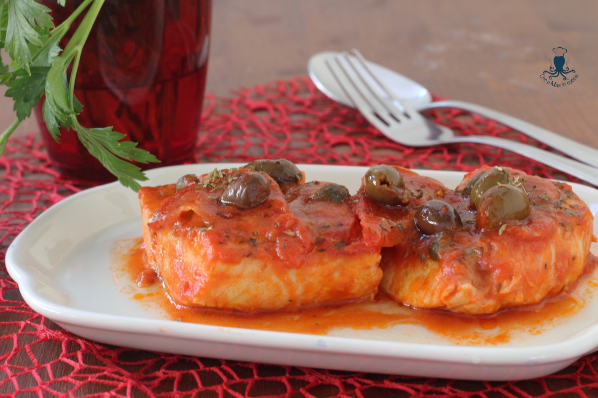 Peixe Perca à Pizzaiola