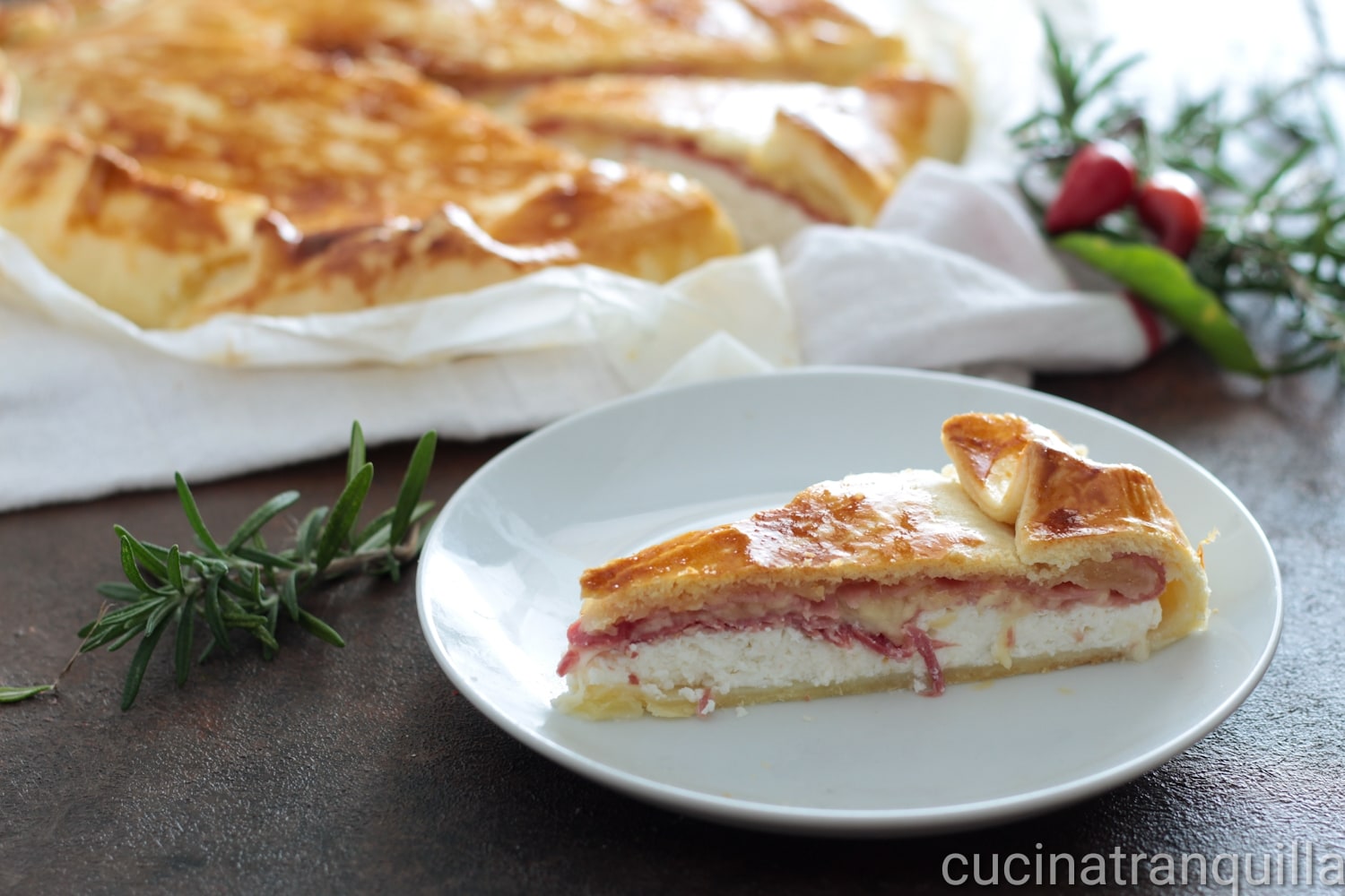 Torta rústica de ricota