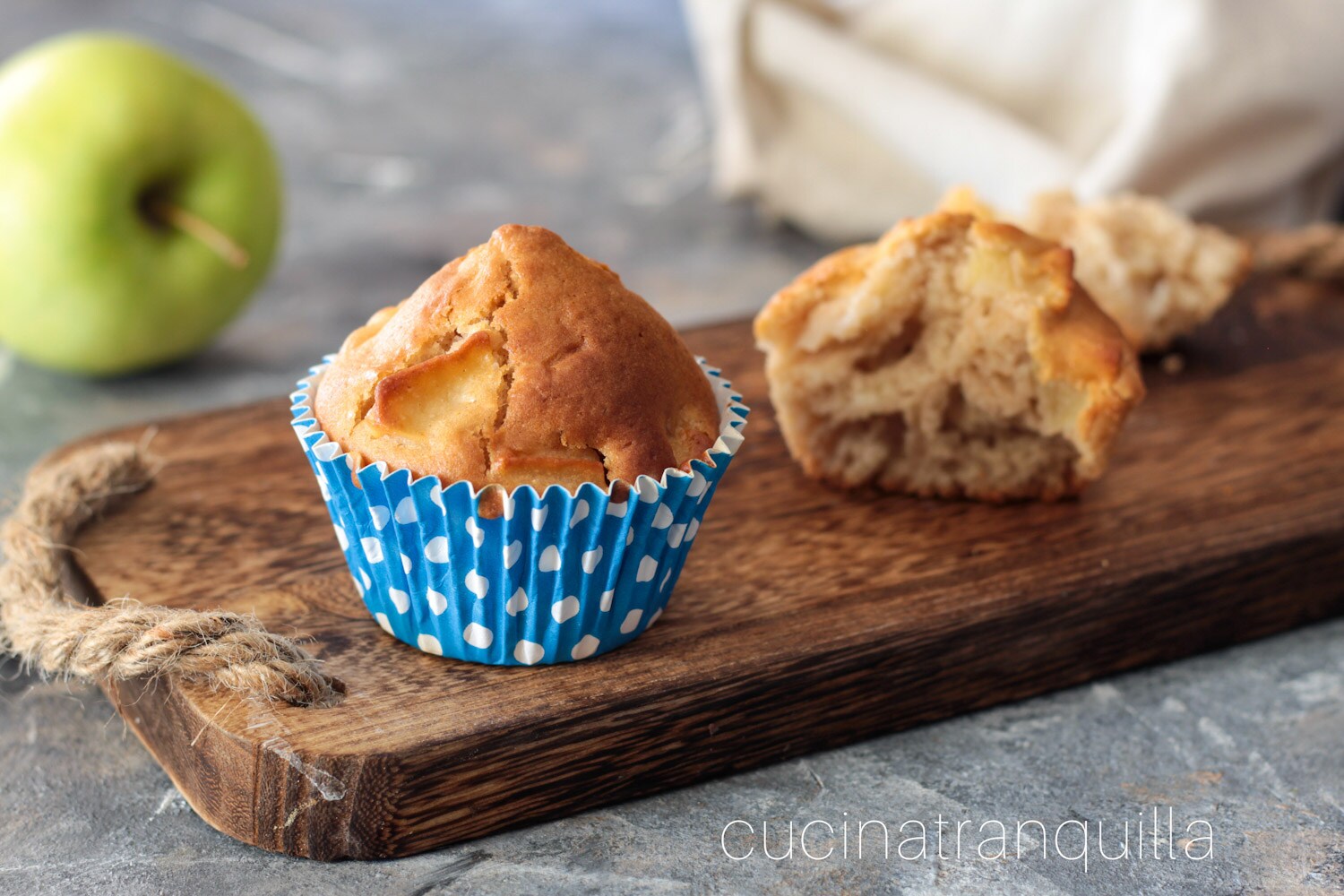 Muffins de maçã