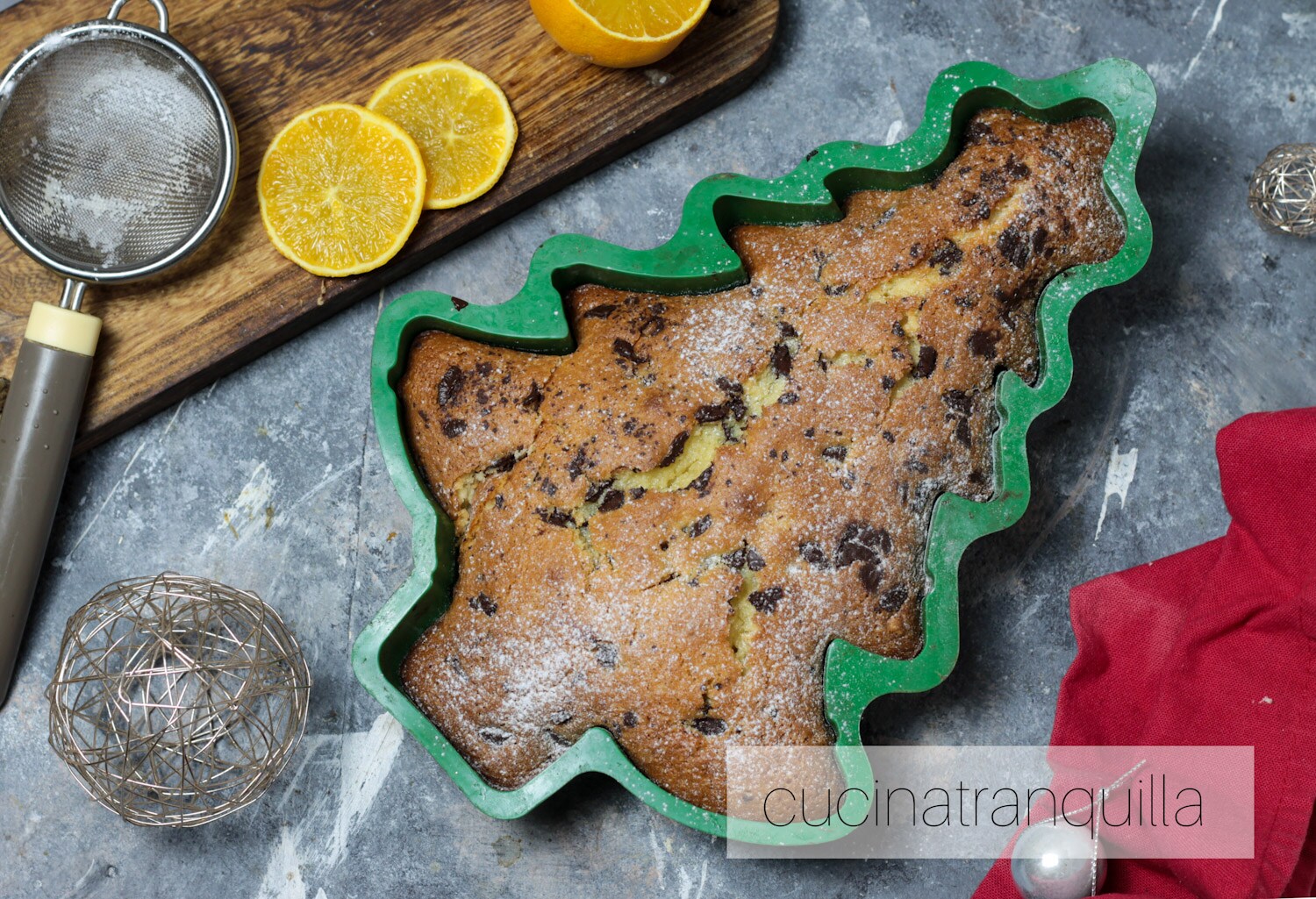 Árvore de Natal de laranja