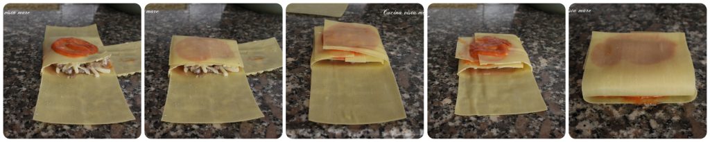 Pacotini de lasanha Cozinha vista mar