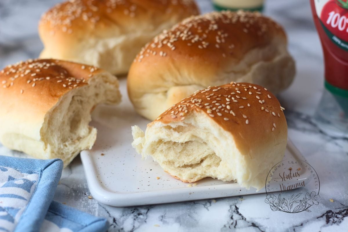 Pãezinhos de Hot Dog Macios