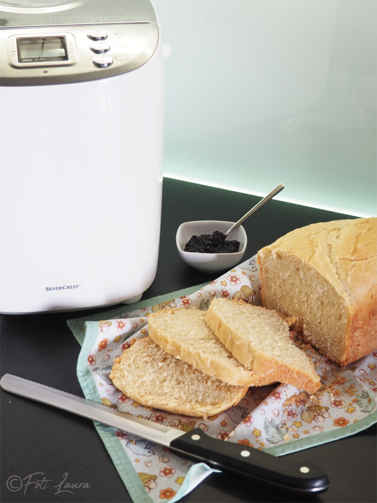 Pão preparado com a máquina de pão Silvercrest