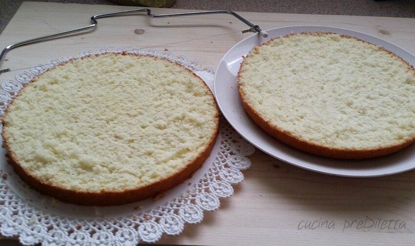 Pão de Ló com água quente