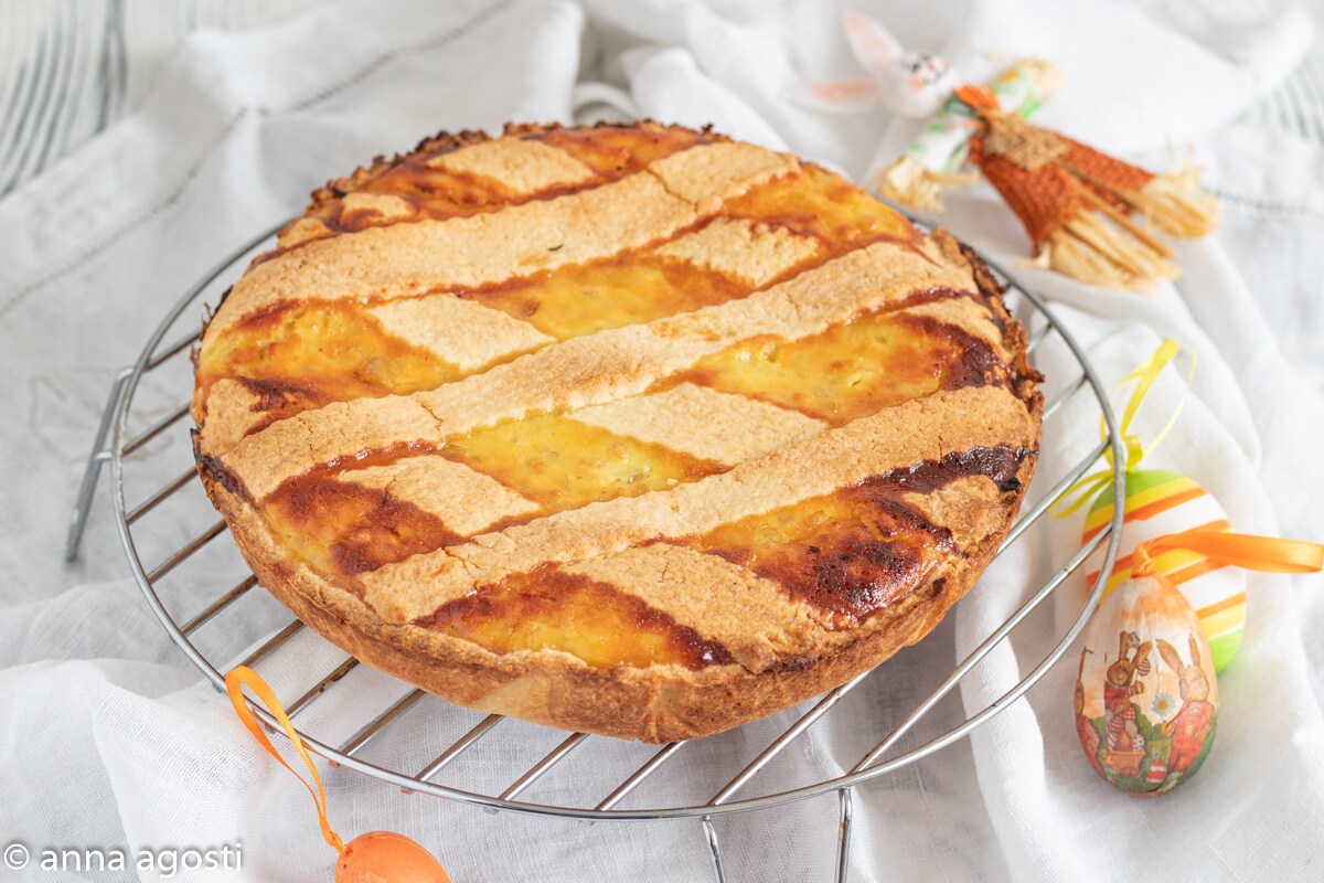 Pastiera de arroz salgada receita de Páscoa