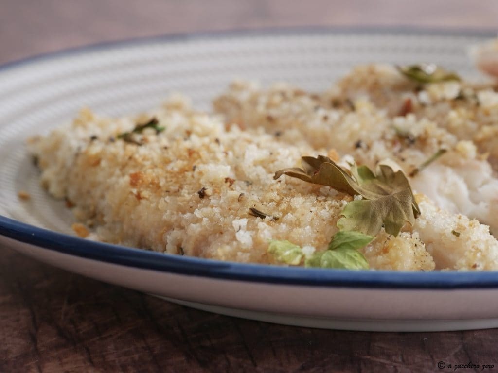 Peixe gratinado ao forno