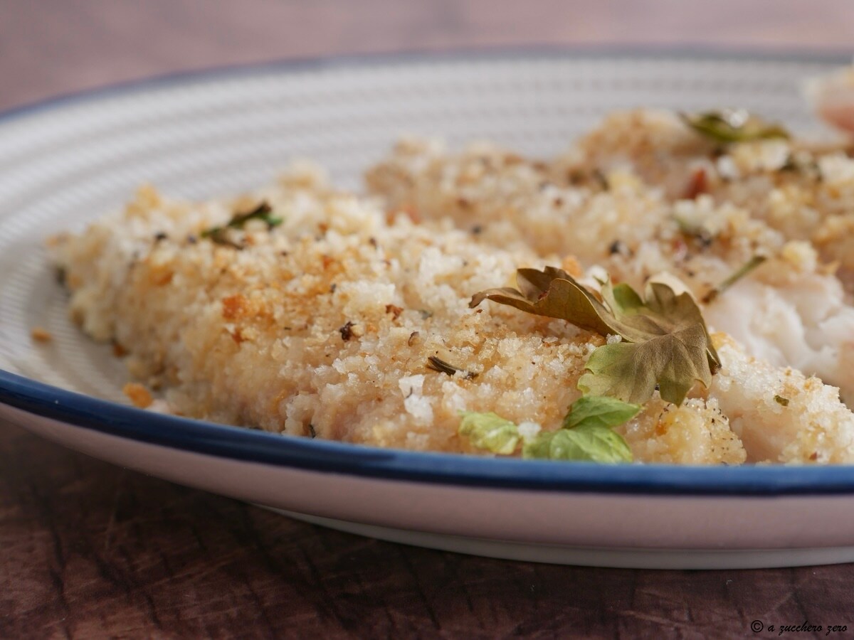 Peixe gratinado ao forno light