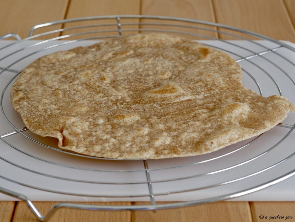 Piadina integral light folhada pré-cozida