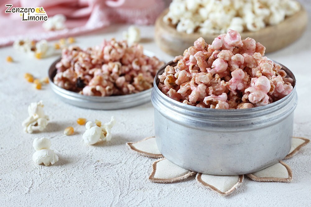 Pipoca rosa doce