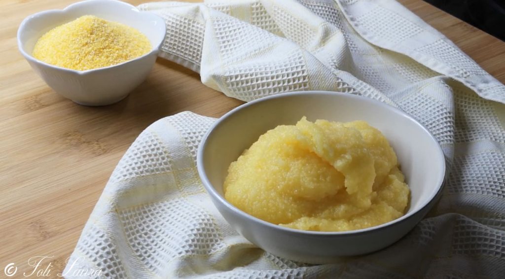Polenta sem mexer