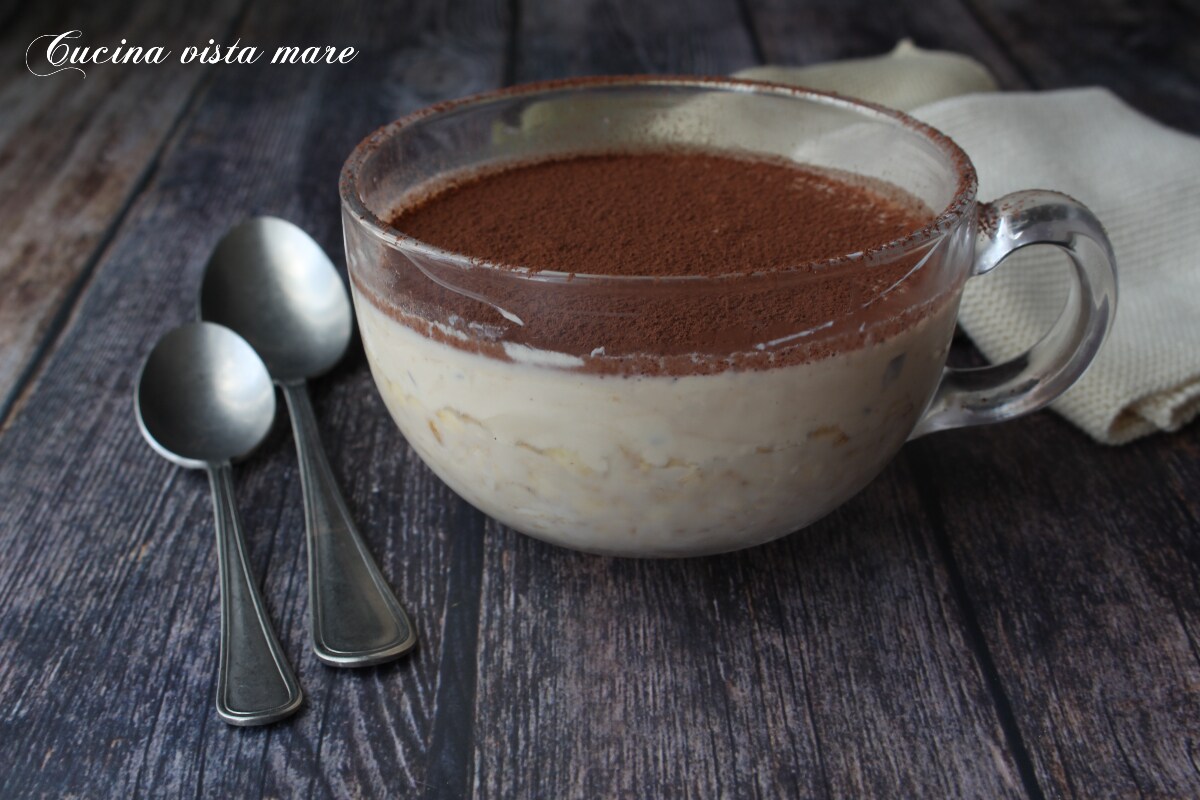 Porridge sabor tiramisù
