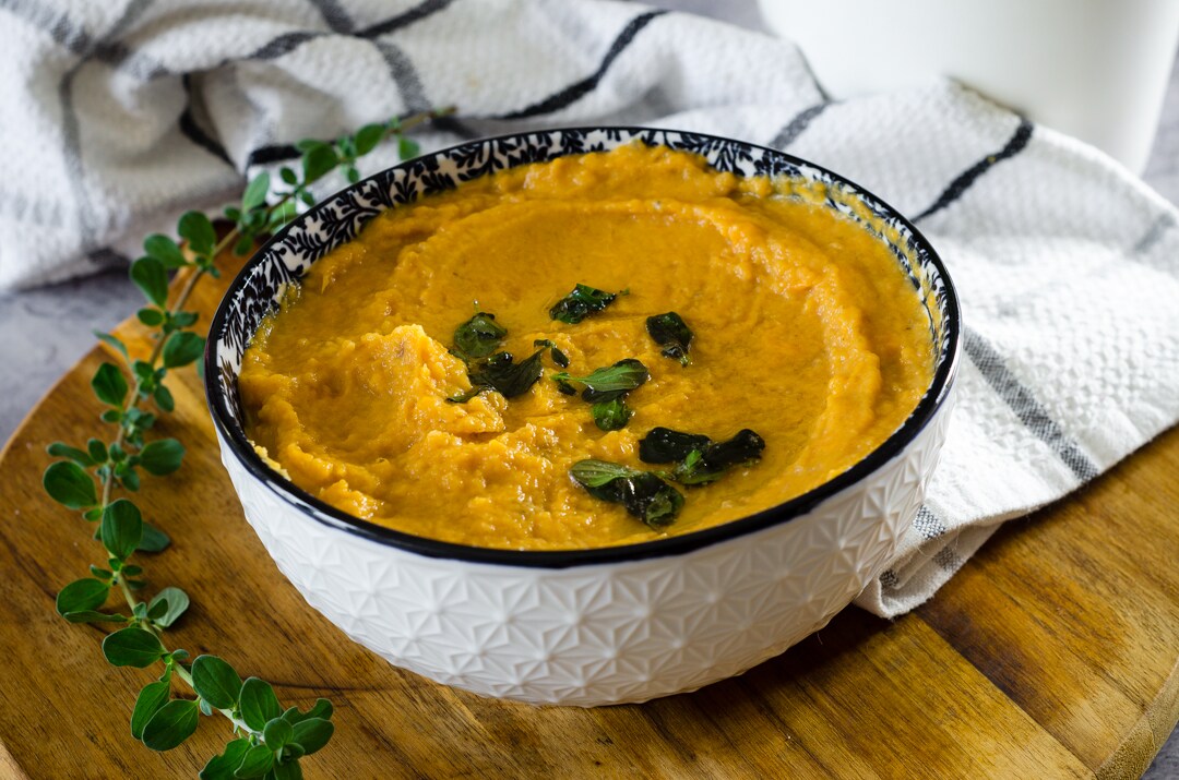 Purê de batata-doce