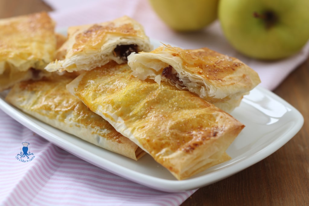 Rolinhos de massa filo doces1