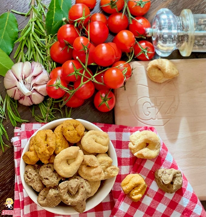 Receita de TARALLI feitos em casa