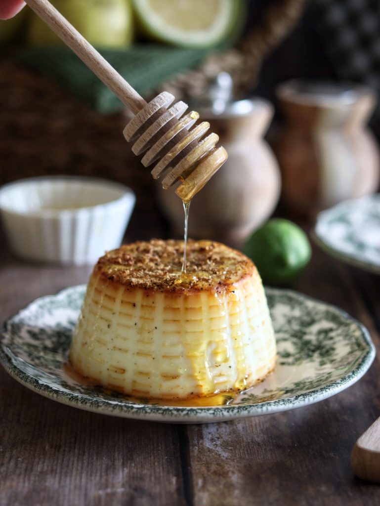 Ricota na fritadeira a ar