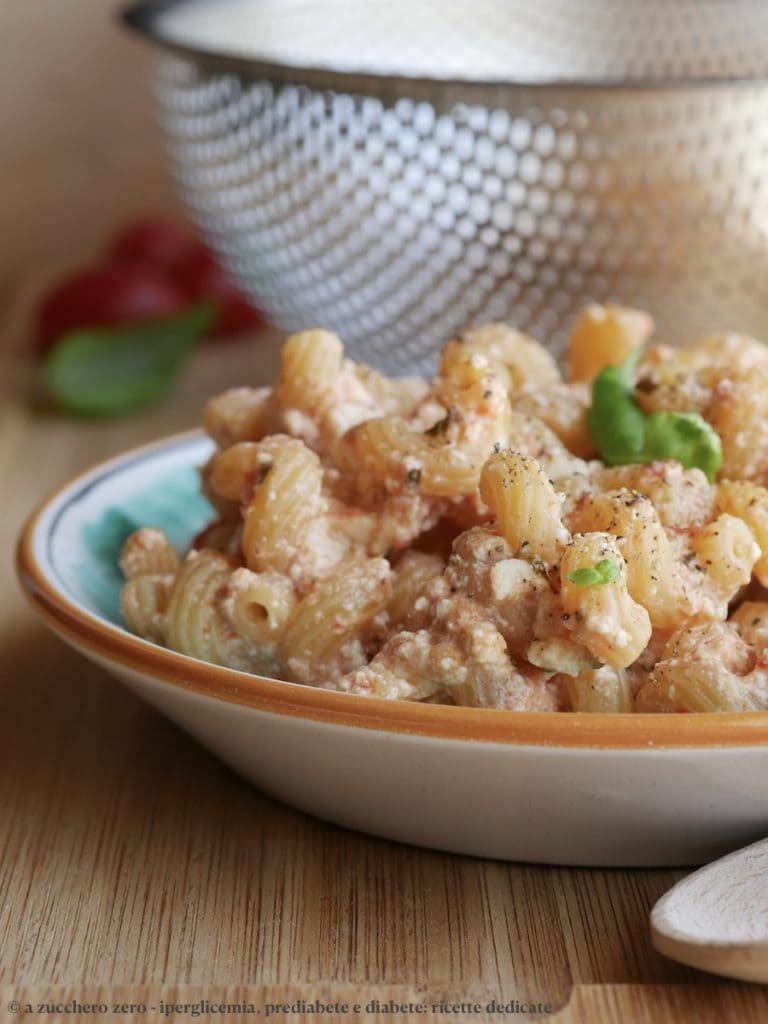 Ricotta e tomatinhos assados light para acompanhar a massa