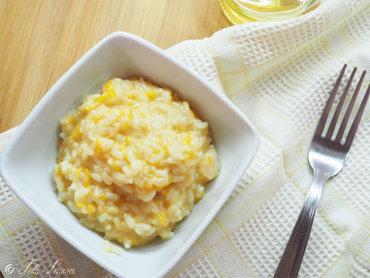 Risoto com abóbora e taleggio: Um prato cremoso e rico em sabor, perfeito para o outono