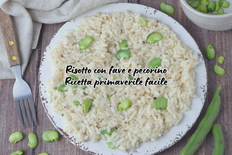 Risoto com favas e pecorino – Receita de primavera fácil