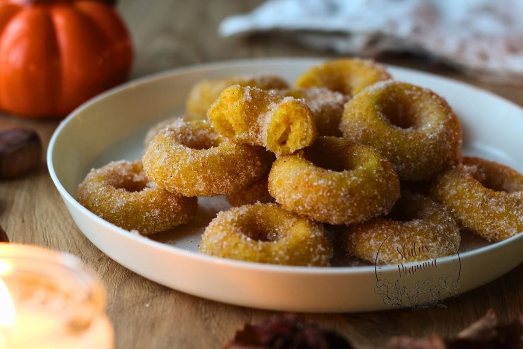 Rosquinhas de Abóbora e Canela: docinhos fáceis e macios para o outono