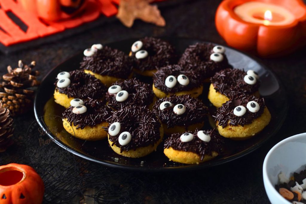 Rosquinhas de Abóbora Monstruosas para Halloween: uma Doce Aterrorizantemente Boa!