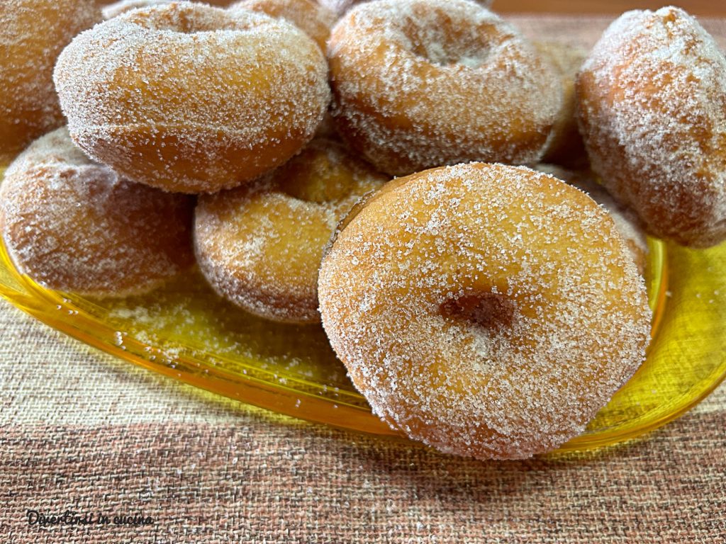 Rosquinhas rápidas sem fermentação